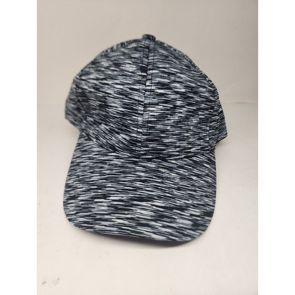 Black Spacedye Woman's Cap Hat Multicolor Adjustable Back Strap